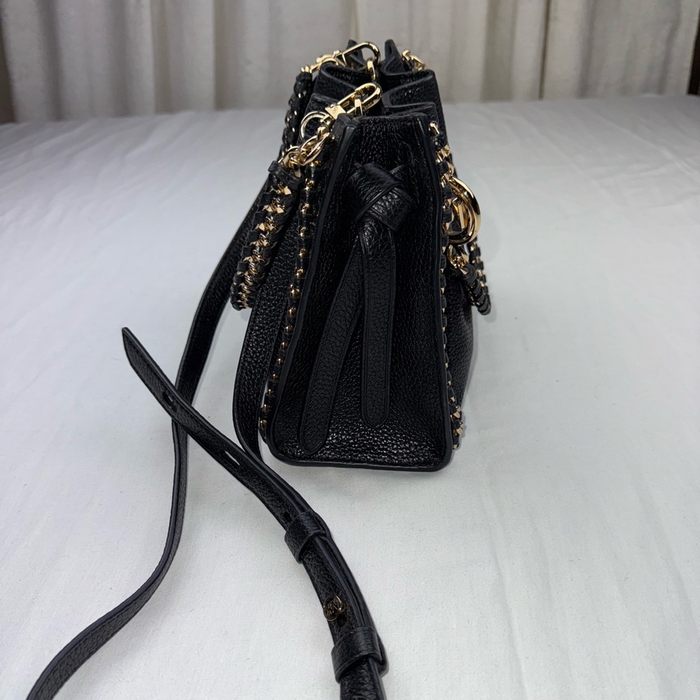 Michael Kors Black Mina Chain Shoulder crossbody Bag - Picture 4 of 10